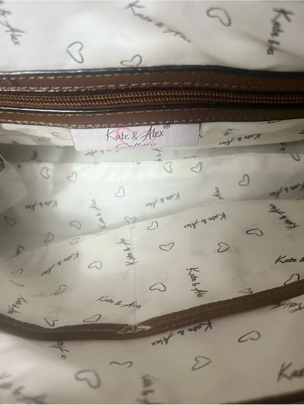 Classic Pebbled Brown Leather Shoulder Bag with Top Handles